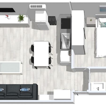 Roses Apartments 1 - Vista Mar Lateral - 1Habitacion Εξωτερικό φωτογραφία