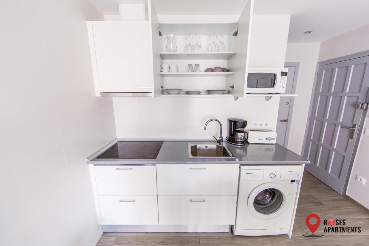 Roses Apartments 1 - Vista Mar Lateral - 1Habitacion Εξωτερικό φωτογραφία
