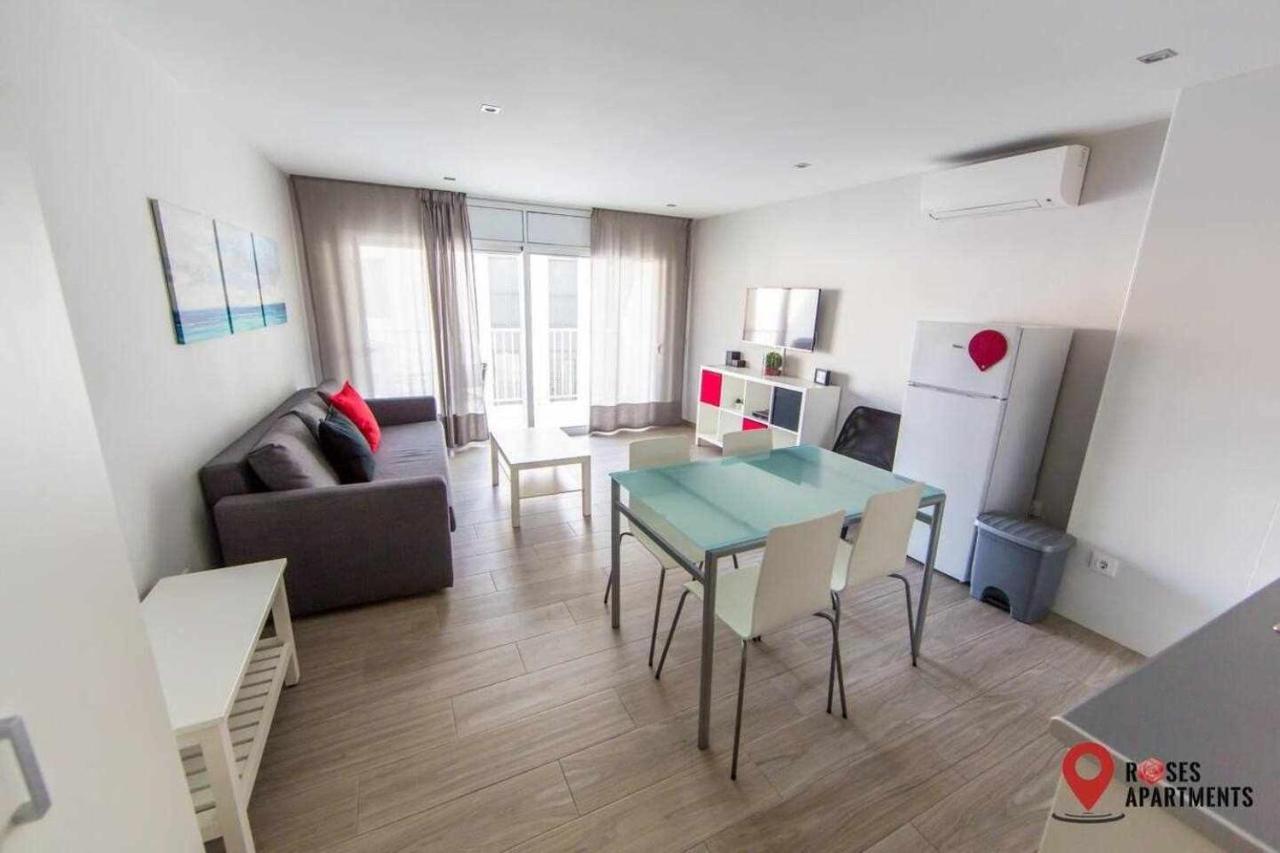 Roses Apartments 1 - Vista Mar Lateral - 1Habitacion Εξωτερικό φωτογραφία